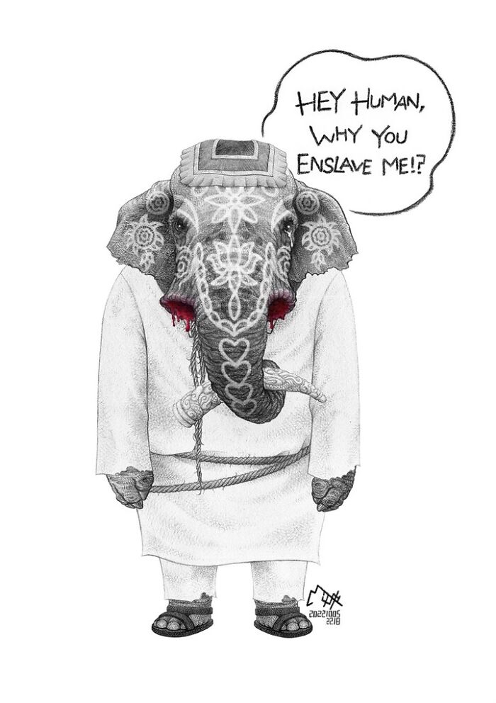 24 New Uncomfortable Illustrations This Artist Created About Animal Cruelty 24 New Uncomfortable Illustrations This Artist Created About Animal Cruelty