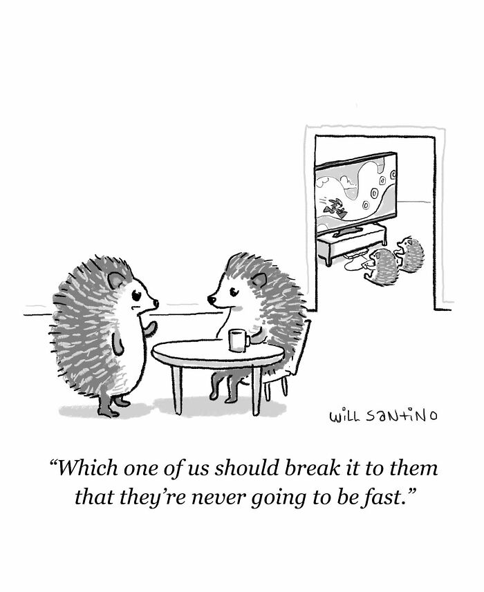 50 Minimalistic Comics Filled With Absurd Situations And Silly Humor By Will Santino (New Pics)