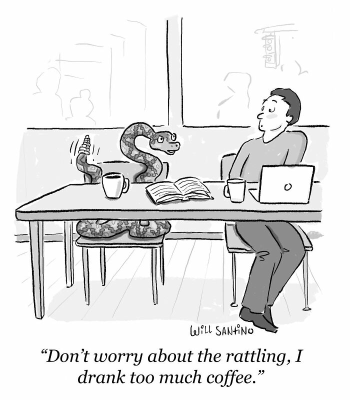 50 Minimalistic Comics Filled With Absurd Situations And Silly Humor By Will Santino (New Pics)