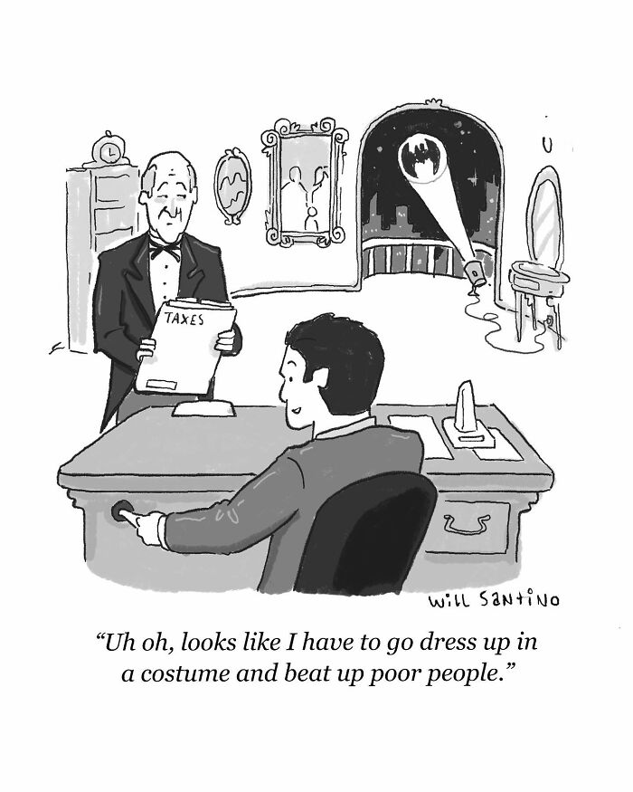 50 Minimalistic Comics Filled With Absurd Situations And Silly Humor By Will Santino (New Pics)