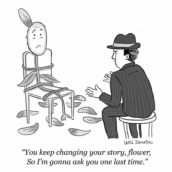 50 Minimalistic Comics Filled With Absurd Situations And Silly Humor By Will Santino (New Pics)