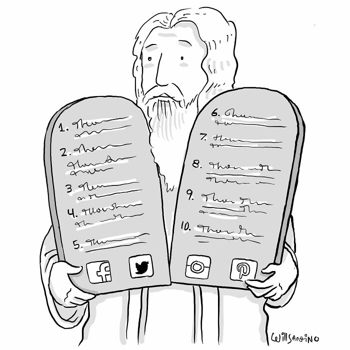 50 Minimalistic Comics Filled With Absurd Situations And Silly Humor By Will Santino (New Pics)