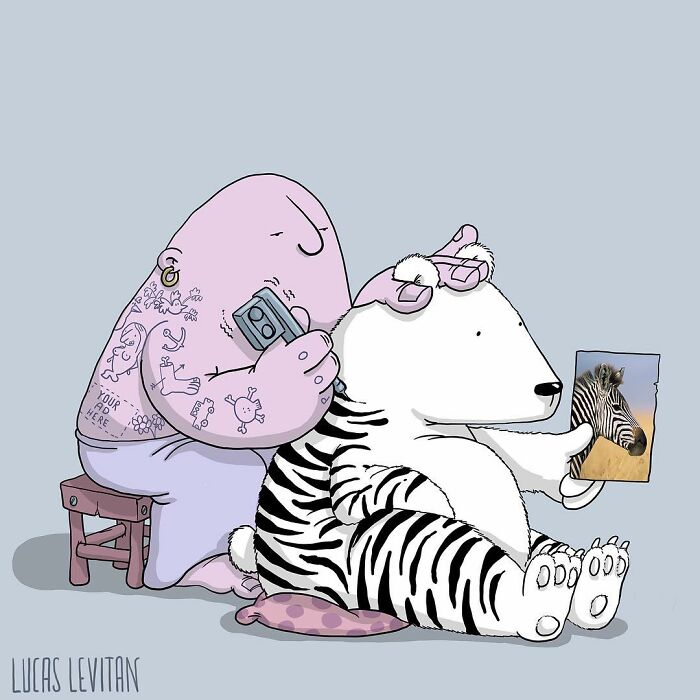 35 Humorous And Mind-Stirring Illustrations By Lucas Levitan To Tickle Your Funny Bone 35 Humorous And Mind-Stirring Illustrations By Lucas Levitan To Tickle Your Funny Bone