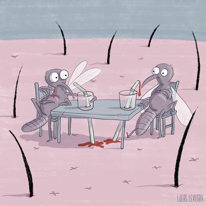 35 Humorous And Mind-Stirring Illustrations By Lucas Levitan To Tickle Your Funny Bone 35 Humorous And Mind-Stirring Illustrations By Lucas Levitan To Tickle Your Funny Bone