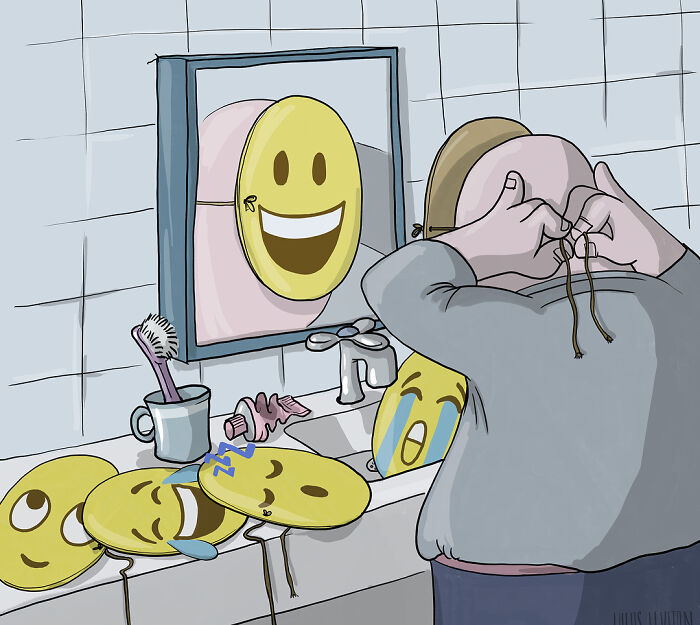 35 Humorous And Mind-Stirring Illustrations By Lucas Levitan To Tickle Your Funny Bone 35 Humorous And Mind-Stirring Illustrations By Lucas Levitan To Tickle Your Funny Bone