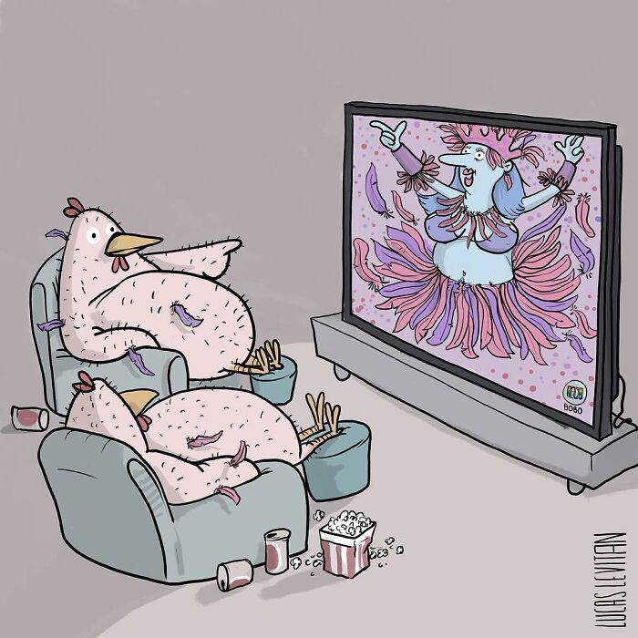 35 Humorous And Mind-Stirring Illustrations By Lucas Levitan To Tickle Your Funny Bone 35 Humorous And Mind-Stirring Illustrations By Lucas Levitan To Tickle Your Funny Bone