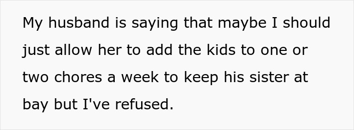 Woman Demands SIL’s Kids Do Chores Around The House They Don’t Even Live In, Drama Ensues