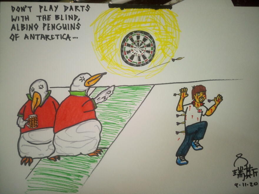 Here Are 20 Of My  Lovecraftian Doodles