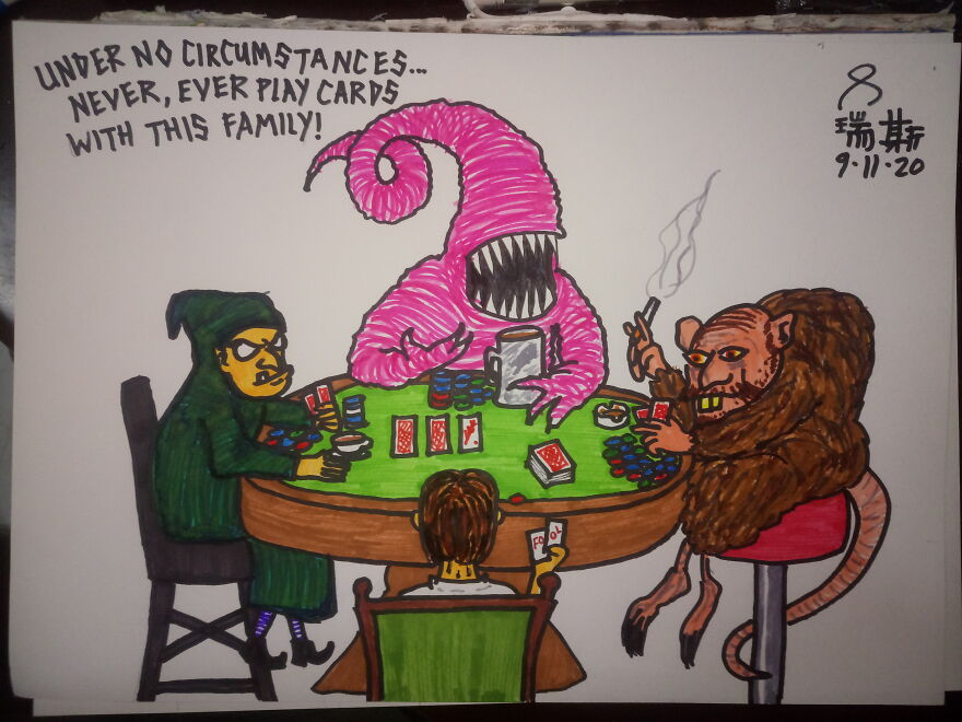 Here Are 20 Of My  Lovecraftian Doodles