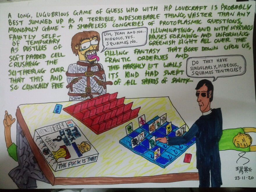 Here Are 20 Of My  Lovecraftian Doodles