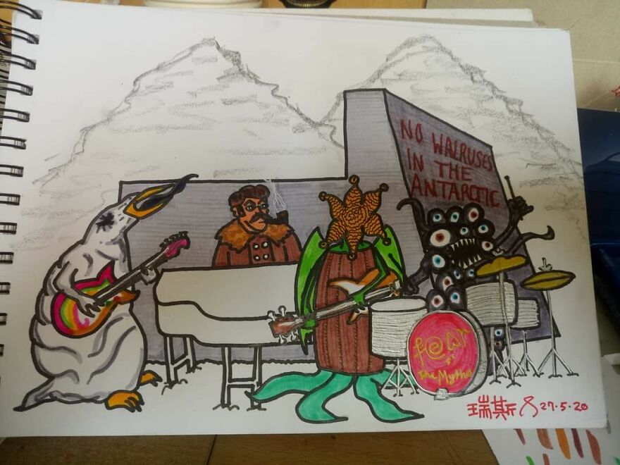 Here Are 20 Of My  Lovecraftian Doodles