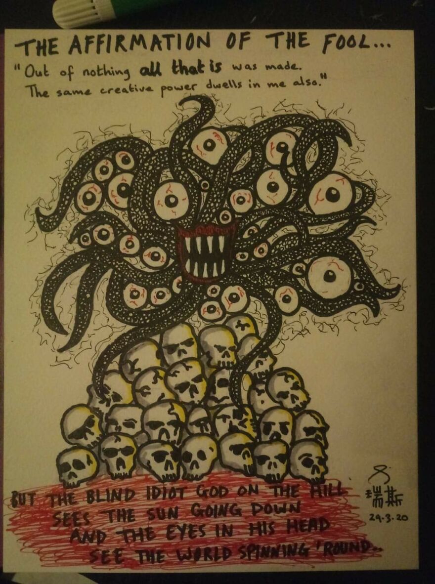 Here Are 20 Of My  Lovecraftian Doodles
