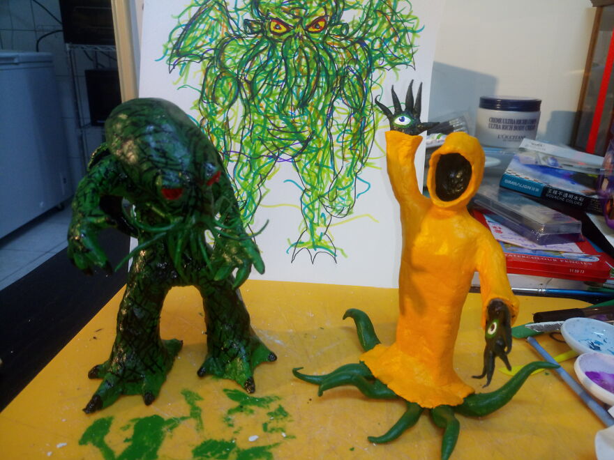 Here Are 20 Of My  Lovecraftian Doodles