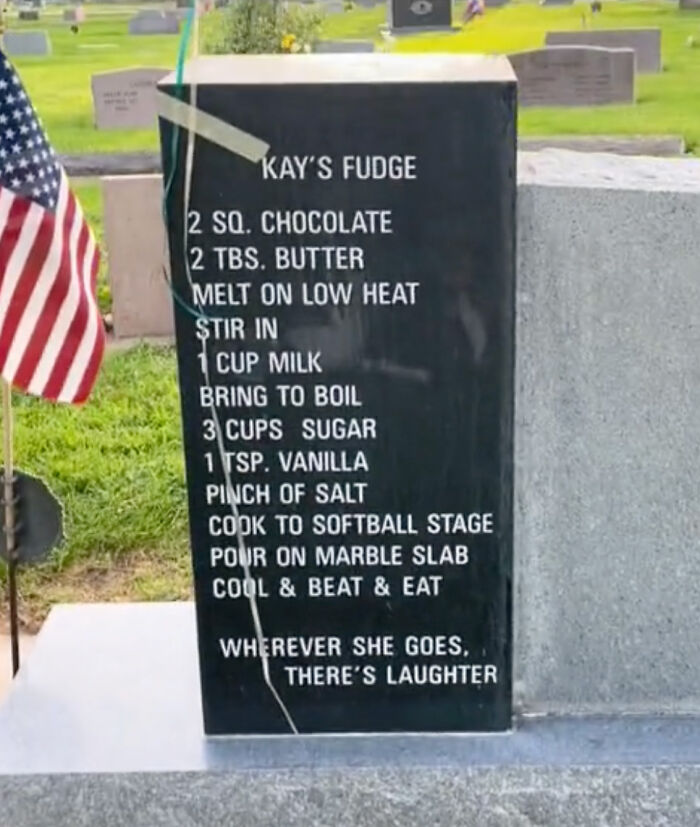 “Gravestone Recipes Changed How I Thought About Death”: TikTok User Shares The Recipes She Found On Gravestones “Gravestone Recipes Changed How I Thought About Death”: TikTok User Shares The Recipes She Found On Gravestones