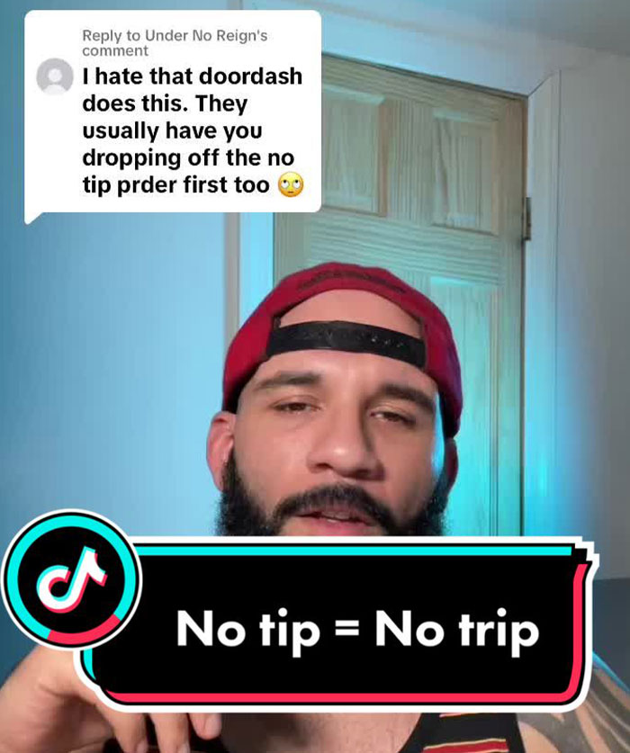 “No Tip, No Trip”: Tipping Culture At Discussion Forefront Again After Delivery Driver’s Rant Goes Viral “No Tip, No Trip”: Tipping Culture At Discussion Forefront Again After Delivery Driver’s Rant Goes Viral