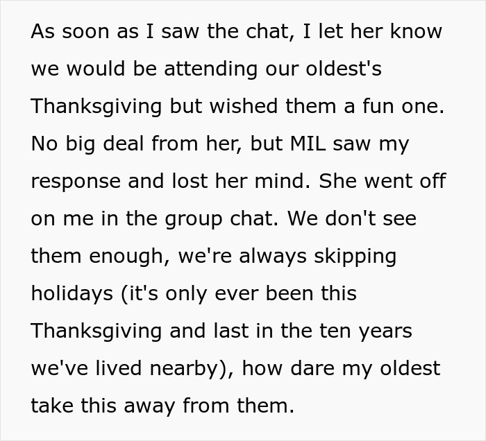 “Lost Her Mind”: Woman Wants To Celebrate Thanksgiving With Her Kid, MIL “Explodes” “Lost Her Mind”: Woman Wants To Celebrate Thanksgiving With Her Kid, MIL “Explodes”