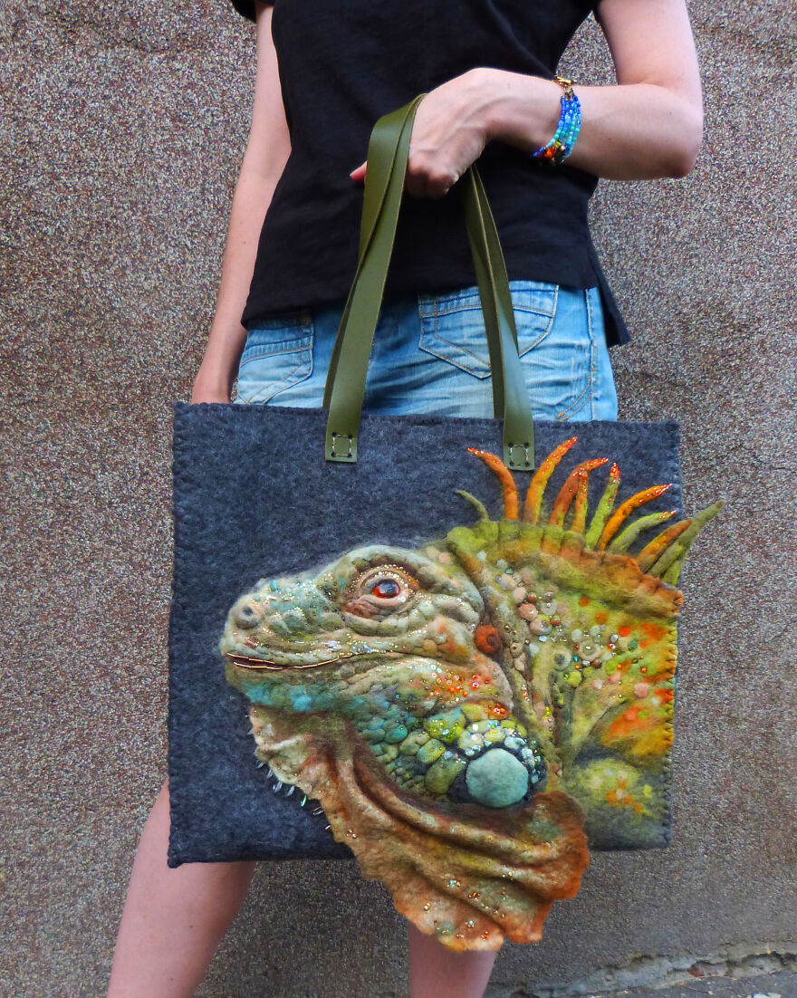 My Magical World Of Dragons And Nature Creatures In 40 Photos Of Handmade Bags And Accessories