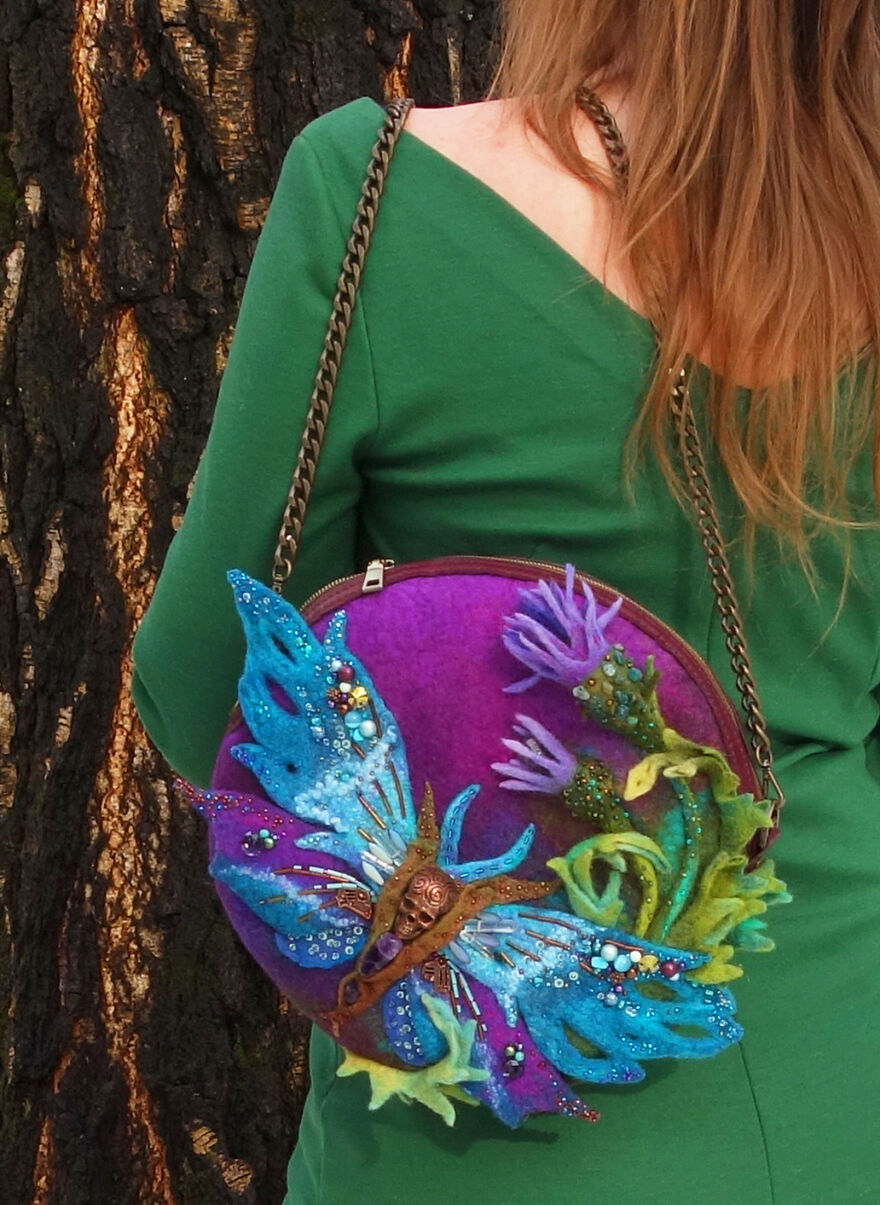 My Magical World Of Dragons And Nature Creatures In 40 Photos Of Handmade Bags And Accessories