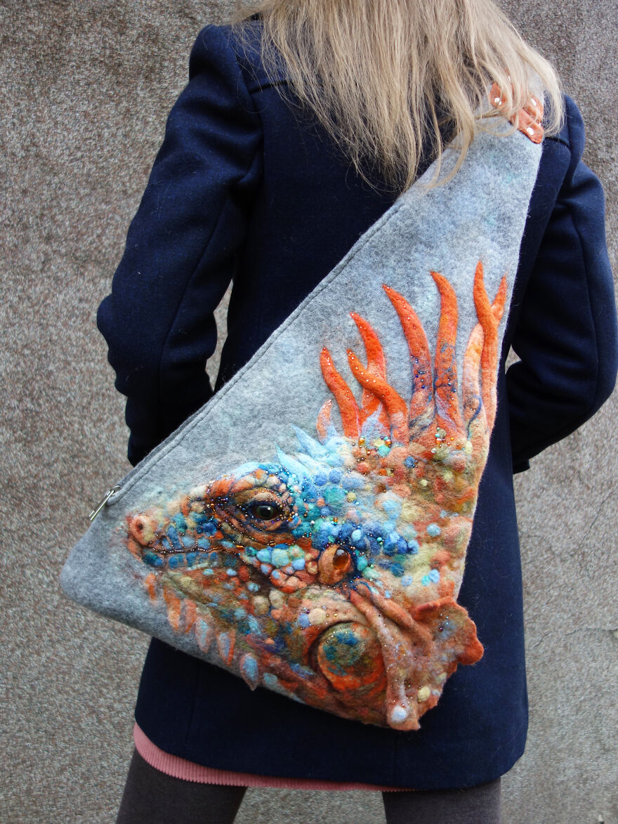 My Magical World Of Dragons And Nature Creatures In 40 Photos Of Handmade Bags And Accessories