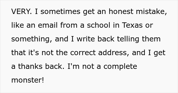 Person Is Sick And Tired Of Folks Using Their Email As A Disposable Address, Gets Sweet Revenge Person Is Sick And Tired Of Folks Using Their Email As A Disposable Address, Gets Sweet Revenge