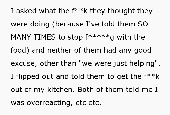 Woman’s Husband And His Sister Kept “Fixing” Her Food To The Point That She And Her Kids Would Refuse To Eat It, So She Finally Snaps Woman’s Husband And His Sister Kept “Fixing” Her Food To The Point That She And Her Kids Would Refuse To Eat It, So She Finally Snaps