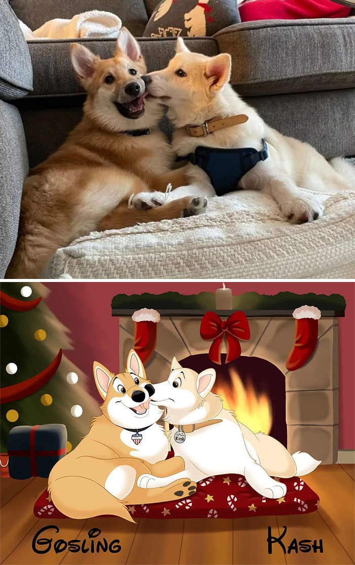 From Furballs To Fairytales: Artist Creates Adorable Pet Portraits In Disney Style (32 New Pics) From Furballs To Fairytales: Artist Creates Adorable Pet Portraits In Disney Style (32 New Pics)