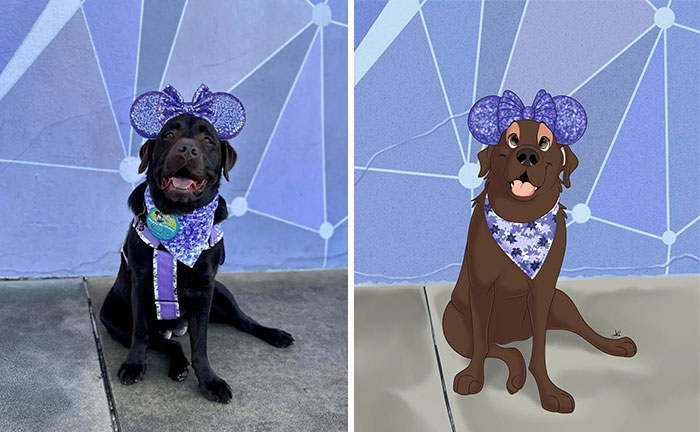 From Furballs To Fairytales: Artist Creates Adorable Pet Portraits In Disney Style (32 New Pics) From Furballs To Fairytales: Artist Creates Adorable Pet Portraits In Disney Style (32 New Pics)