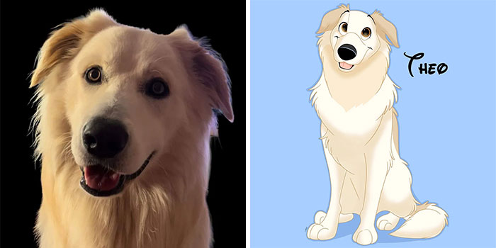 From Furballs To Fairytales: Artist Creates Adorable Pet Portraits In Disney Style (32 New Pics) From Furballs To Fairytales: Artist Creates Adorable Pet Portraits In Disney Style (32 New Pics)