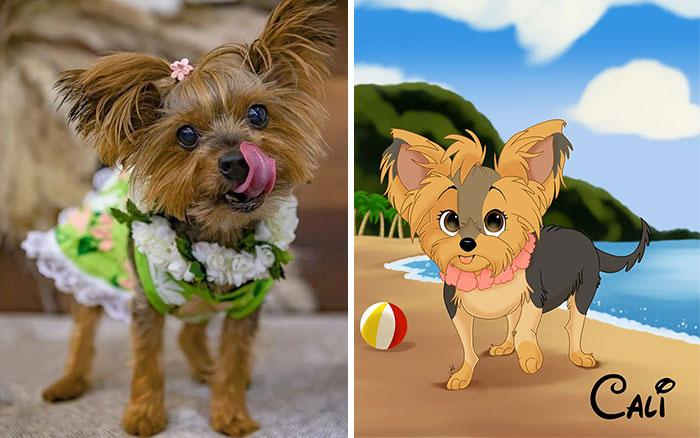 From Furballs To Fairytales: Artist Creates Adorable Pet Portraits In Disney Style (32 New Pics) From Furballs To Fairytales: Artist Creates Adorable Pet Portraits In Disney Style (32 New Pics)