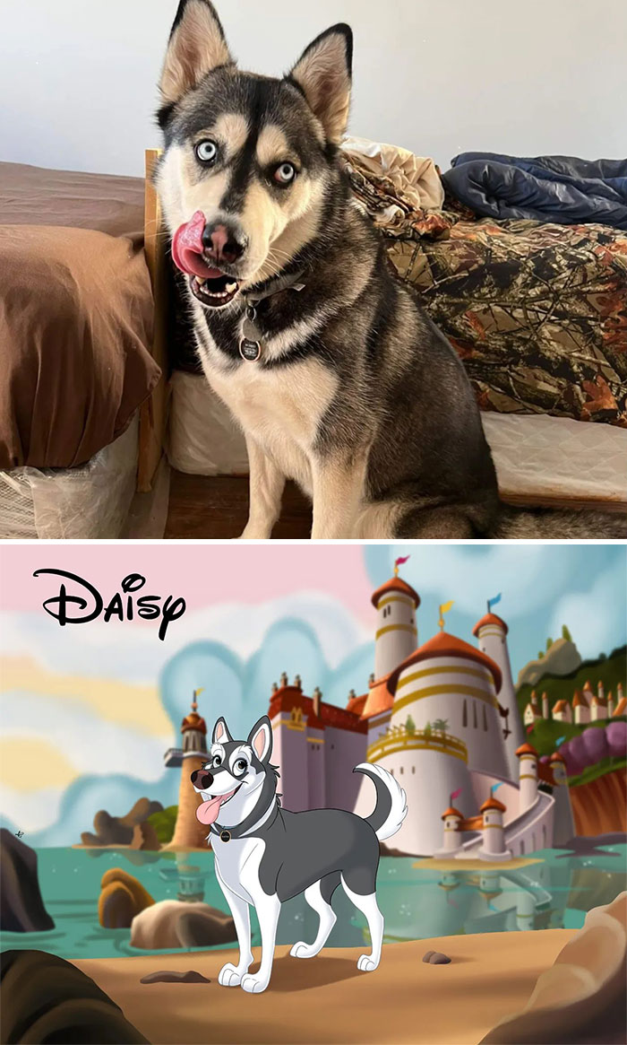From Furballs To Fairytales: Artist Creates Adorable Pet Portraits In Disney Style (32 New Pics) From Furballs To Fairytales: Artist Creates Adorable Pet Portraits In Disney Style (32 New Pics)