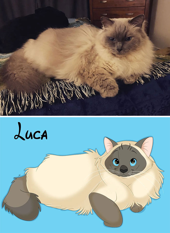 From Furballs To Fairytales: Artist Creates Adorable Pet Portraits In Disney Style (32 New Pics) From Furballs To Fairytales: Artist Creates Adorable Pet Portraits In Disney Style (32 New Pics)