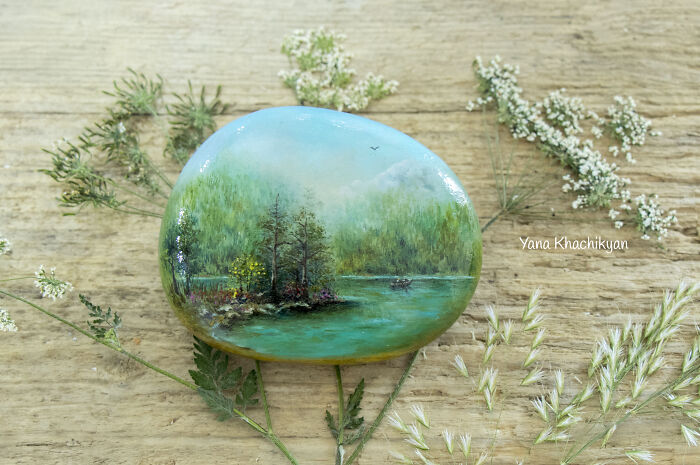 I Use Various Small Surfaces For My Miniature Paintings, And Here Are 27 Of My Best Ones (New Pics)