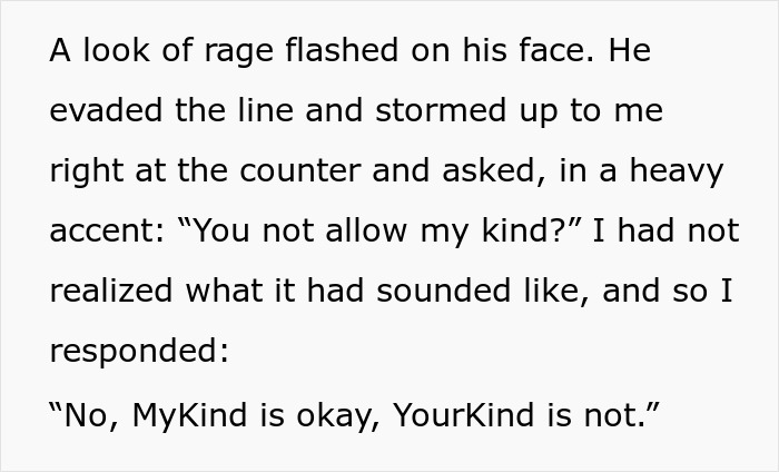 Foreigner Thinks He&#8217;s Being Kicked Out Of A Coffee Shop Because Of His Ethnicity, Barista Realizes His Mistake Too Late