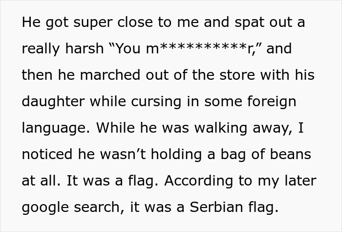 Foreigner Thinks He’s Being Kicked Out Of A Coffee Shop Because Of His Ethnicity, Barista Realizes His Mistake Too Late Foreigner Thinks He’s Being Kicked Out Of A Coffee Shop Because Of His Ethnicity, Barista Realizes His Mistake Too Late
