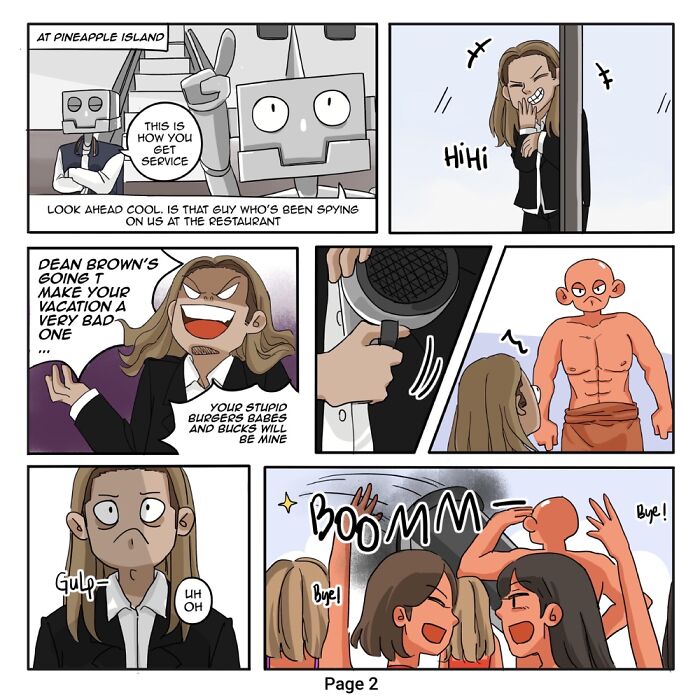 The Robots Go To Pineapple Island The Robots Go To Pineapple Island