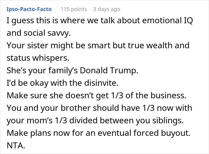 Man Gets Uninvited From Sister’s Wedding Because He Advised Her Not To Give Her Twins Names They Will Be Bullied For Man Gets Uninvited From Sister’s Wedding Because He Advised Her Not To Give Her Twins Names They Will Be Bullied For