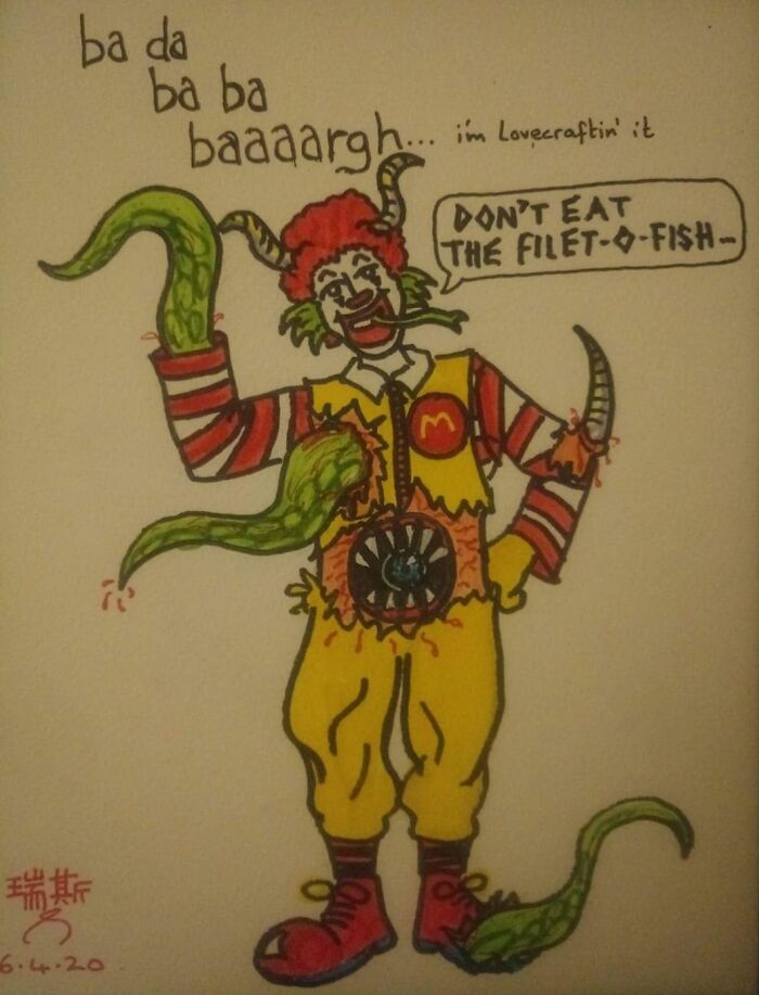 Here Are 37 Random Lovecraft Doodles That I Drew Here Are 37 Random Lovecraft Doodles That I Drew