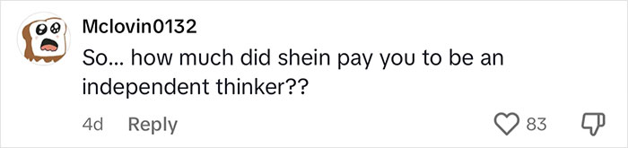 Influencer Gets Canceled After Praising Shein’s Working Conditions While Touring Their Factory And Calling Herself An ‘Independent Thinker’ Influencer Gets Canceled After Praising Shein’s Working Conditions While Touring Their Factory And Calling Herself An ‘Independent Thinker’