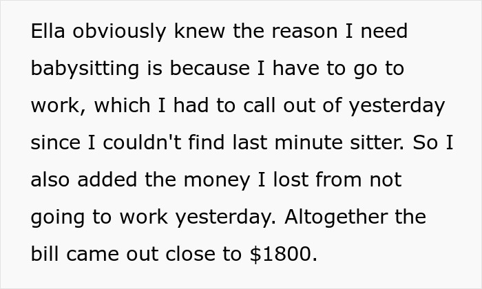 “The Bill Came Out Close To $1800”: Woman Wants To Take Bride To Court After She Refused To Babysit Her Child After She Baked Her A Wedding Cake “The Bill Came Out Close To $1800”: Woman Wants To Take Bride To Court After She Refused To Babysit Her Child After She Baked Her A Wedding Cake