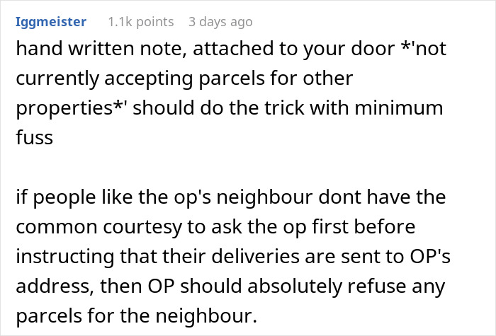 Man Stunned By His Neighbor’s Entitlement Who Designated His Home As A Drop-Off For His Deliveries Man Stunned By His Neighbor’s Entitlement Who Designated His Home As A Drop-Off For His Deliveries