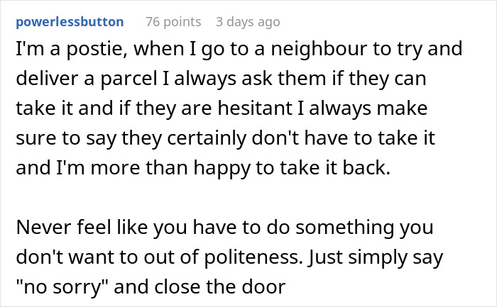 Man Stunned By His Neighbor’s Entitlement Who Designated His Home As A Drop-Off For His Deliveries Man Stunned By His Neighbor’s Entitlement Who Designated His Home As A Drop-Off For His Deliveries