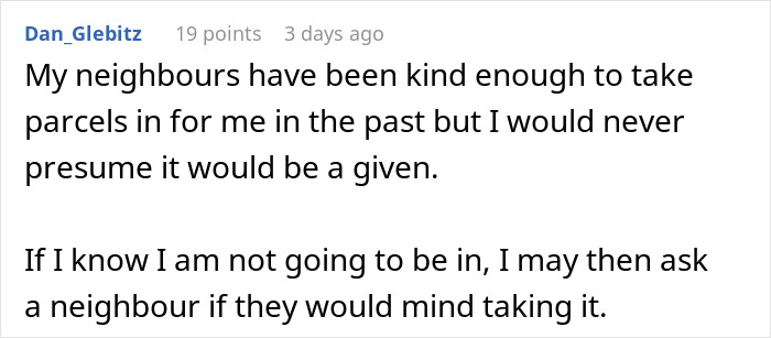 Man Stunned By His Neighbor’s Entitlement Who Designated His Home As A Drop-Off For His Deliveries Man Stunned By His Neighbor’s Entitlement Who Designated His Home As A Drop-Off For His Deliveries