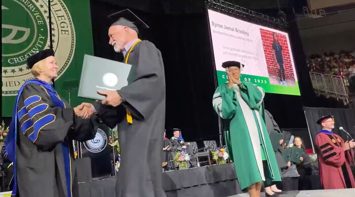 Proud Mum, 99, Witnesses First Of Her Seven Children Graduate College at 72