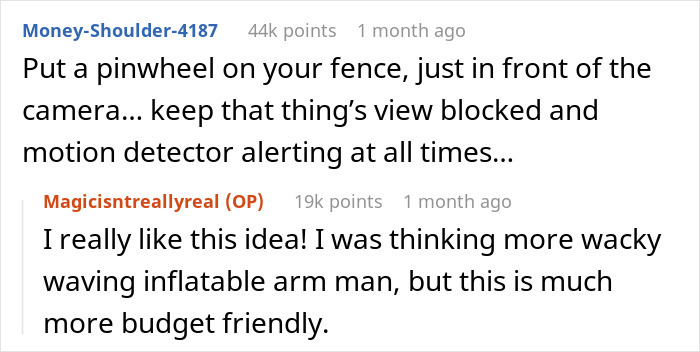 Neighbor Builds A Fence And Puts Up A Camera Facing This Guy’s Yard, People In The Comments Come Up With The Best Solutions Neighbor Builds A Fence And Puts Up A Camera Facing This Guy’s Yard, People In The Comments Come Up With The Best Solutions