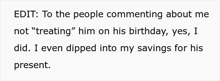 &ldquo;[Am I The Jerk] For Refusing To Pay For My Bf&rsquo;s Food On His Birthday And Getting Him Banned From A Restaurant?&rdquo;