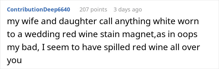 Bride Comes Up With A Brilliant Punishment For Anyone Who Shows Up In White To The Wedding After Seeing What MIL Plans On Wearing Bride Comes Up With A Brilliant Punishment For Anyone Who Shows Up In White To The Wedding After Seeing What MIL Plans On Wearing