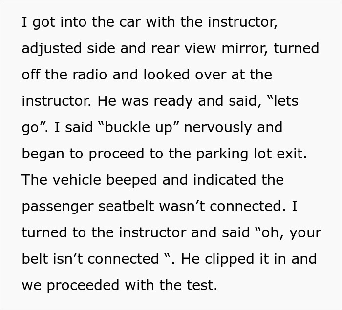 16 Y.O. In Tears After Driving Instructor Purposefully Fails Him By Ignoring Request To Buckle Up 16 Y.O. In Tears After Driving Instructor Purposefully Fails Him By Ignoring Request To Buckle Up