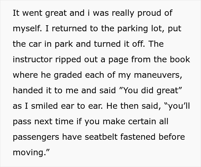 16 Y.O. In Tears After Driving Instructor Purposefully Fails Him By Ignoring Request To Buckle Up 16 Y.O. In Tears After Driving Instructor Purposefully Fails Him By Ignoring Request To Buckle Up