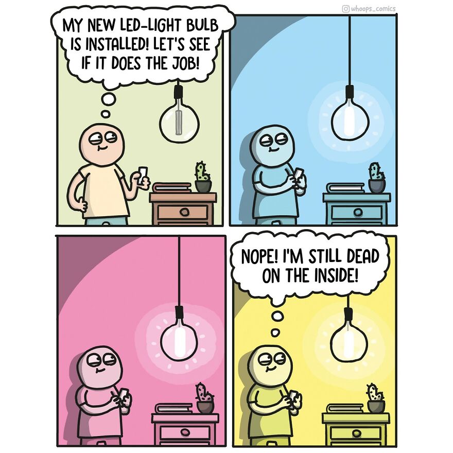 30 Quirky And Dark Comics With Twisted Endings By “Whoops Comics” 30 Quirky And Dark Comics With Twisted Endings By “Whoops Comics”