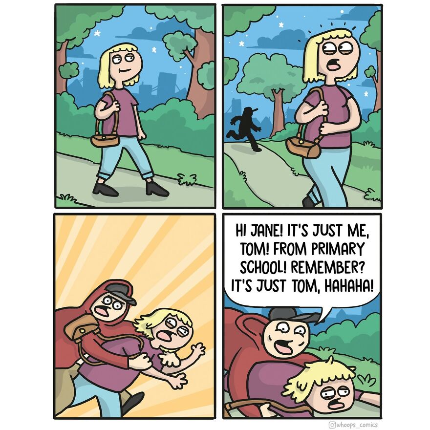 30 Quirky And Dark Comics With Twisted Endings By “Whoops Comics” 30 Quirky And Dark Comics With Twisted Endings By “Whoops Comics”